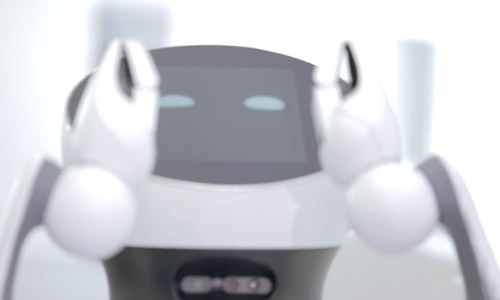 care-o-bot gesicht mit Touch-Display